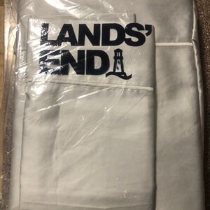 Lands end twin sheet set  standard size